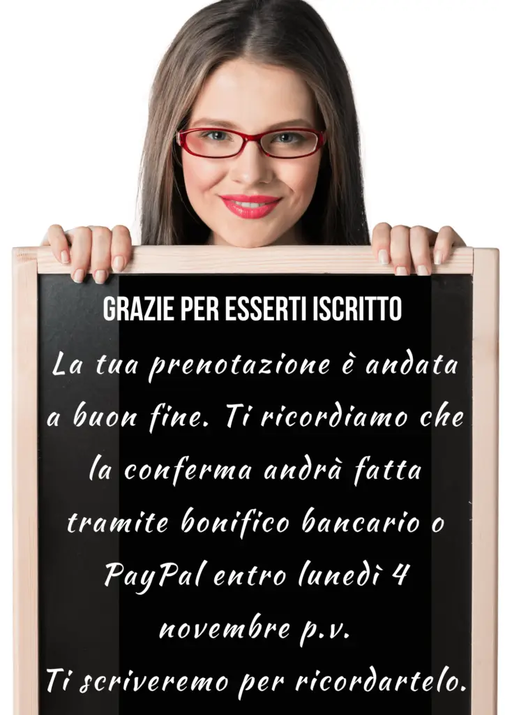 Pagina di ringraziamento Masterclass sul Sagrantino