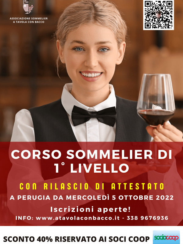 Manifesto Corsi Sommelier COOP